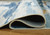 Ashley Vinlett Cream Blue Brown 8' x 10' Washable Rug