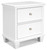 Ashley Fortman White Nightstand