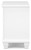 Ashley Fortman White Nightstand