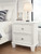 Ashley Fortman White Nightstand
