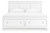 Ashley Fortman White King Panel Storage Bed