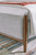 Ashley Lyncott Brown King Upholstered Bed