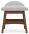 Ashley Lyncott Light Gray Brown Home Office Desk Chair