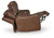 Ashley Silverbrooke Caramel Power Reclining Loveseat with Console