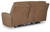 Ashley Silverbrooke Canyon Power Reclining Loveseat with Console