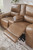 Ashley Silverbrooke Canyon Power Reclining Loveseat with Console