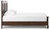 Ashley Danabrin Brown California King Panel Bed