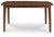 Ashley Lyncott Brown Dining Table and 4 Chairs (Set of 5)
