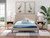 Ashley Peak 2.0 8 Memory Foam Light Blue Queen Mattress