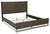 Ashley Arkenton Grayish Brown King Panel Bed