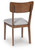 Ashley Lyncott Brown Dining Chair (Set of 2)