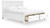 Ashley Fortman White California King Panel Storage Bed