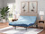 Ashley Peak 2.0 8 Memory Foam Light Blue California King Mattress