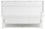 Ashley Fortman White California King Panel Bed