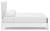 Ashley Fortman White California King Panel Bed