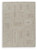 Ashley Brickburgh Gray Ivory Honey 5' x 7' Rug