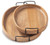 Ashley Jocelyne Brown Black Tray (Set of 2)