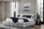 Ashley Jesstean Light Gray Queen Upholstered Bed