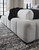 Ashley Jesstean Light Gray Queen Upholstered Bed
