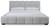 Ashley Jesstean Light Gray King Upholstered Bed