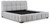 Ashley Jesstean Light Gray King Upholstered Bed