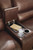Ashley Silverbrooke Caramel 6-Piece Power Reclining Sectional with Chaise