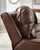 Ashley Silverbrooke Caramel 6-Piece Power Reclining Sectional with Chaise
