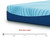 Ashley Peak 2.0 10 Memory Foam Light Blue Queen Mattress