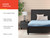 Ashley Peak 2.0 10 Memory Foam Light Blue Queen Mattress