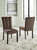 Ashley Jazmore Mocha Dining Chair (Set of 2)