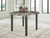 Ashley Jazmore Dark Brown Beige Counter Height Dining Table