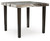 Ashley Jazmore Dark Brown Beige Counter Height Dining Table