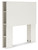 Ashley Aprilyn White Twin Bookcase Headboard