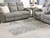 Ashley Verland Gray White Washable 5' x 7' Area Rug