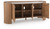 Ashley Fitzroy Brown White Accent Cabinet
