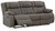 Ashley First Base Gunmetal Reclining Sofa