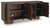 Ashley Veeda Dark Brown Accent Cabinet