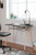 Ashley Jaspeni Black Natural Home Office Desk