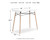 Ashley Jaspeni Black Natural Home Office Desk
