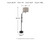 Ashley Anemoon Black Floor Lamp