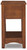 Ashley Breegin Brown Chairside End Table