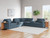 Ashley Modmax Spice 7-Piece Balanced Sectional with Audio and Storage Consoles