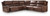 Ashley Silverbrooke Caramel 5-Piece Power Reclining Sectional U62606/31/46/58/62/77
