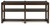 Ashley Breckington Dark Brown Sofa Table