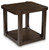 Ashley Breckington Dark Brown End Table