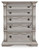 Ashley Andonhall Antique White Chest of Drawers