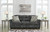 Ashley Lonoke Gunmetal Sofa
