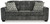 Ashley Lonoke Gunmetal Sofa