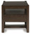 Ashley Breckington Dark Brown End Table T856-2