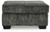 Ashley Lonoke Gunmetal Ottoman